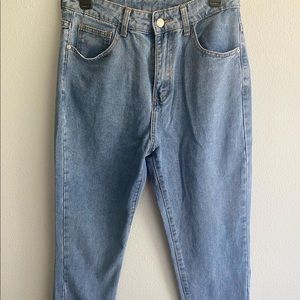 High Waist Mom Jeans